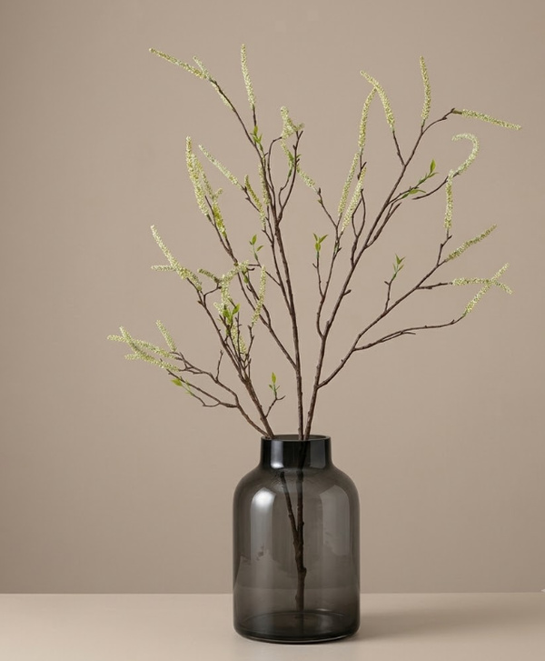 Kunsttak Amaranthus Wit | 100cm