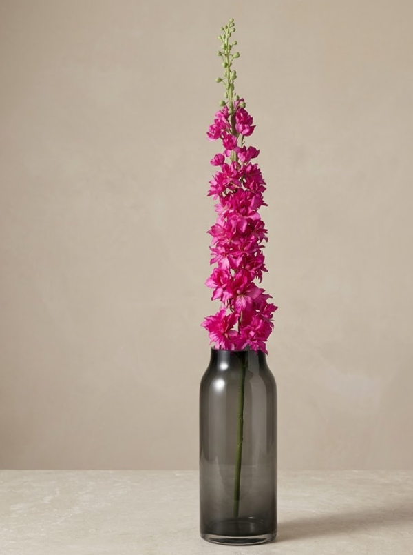 Kunstbloem Delphinium XL Cerise | 135cm
