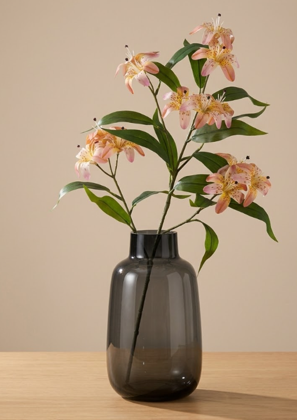 Kunstbloemen Lilium Peach | 79cm