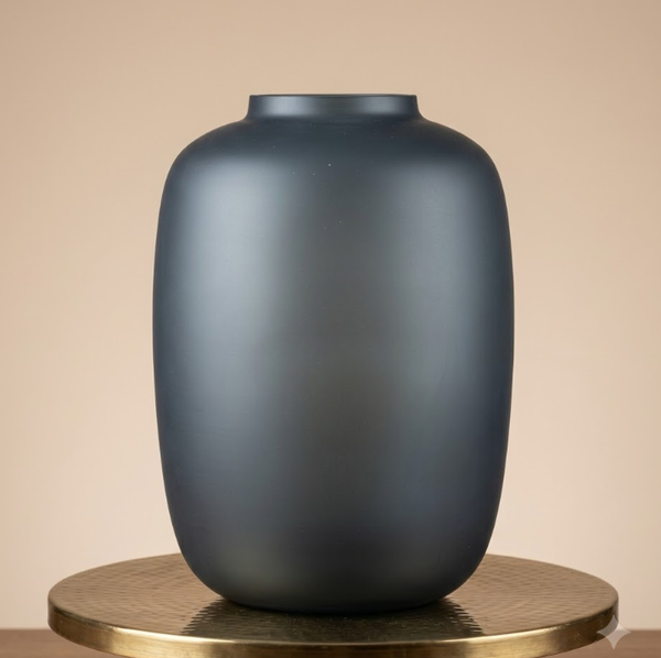 Mat Zwarte ‘Artic’ Vaas – Stijlvolle Luxe Vaas in 3 Maten | Vase The World