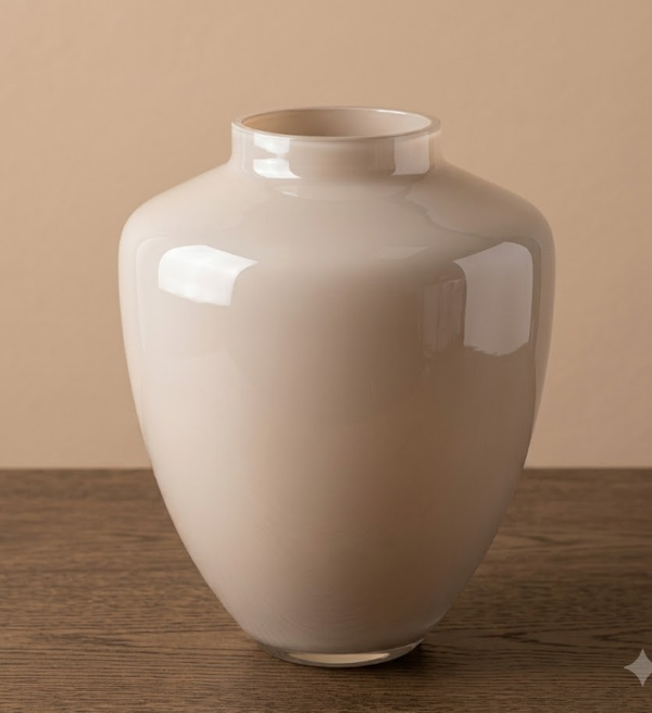 Ivory Shine Vaas ‘Tugela’ | Vase The World | In 2 maten