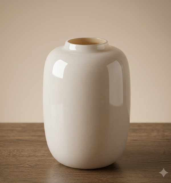 Vaas Artic Shine Ivory | Vase The World | Verkrijgbaar in 4 maten