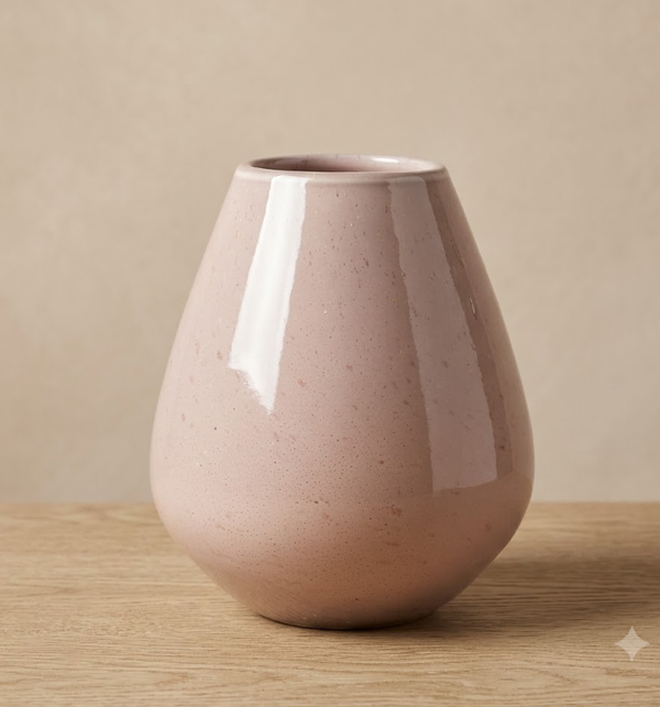 Vaas 'Tasman' | Vase The World | Elite Ivory | Ø18 x H20 cm