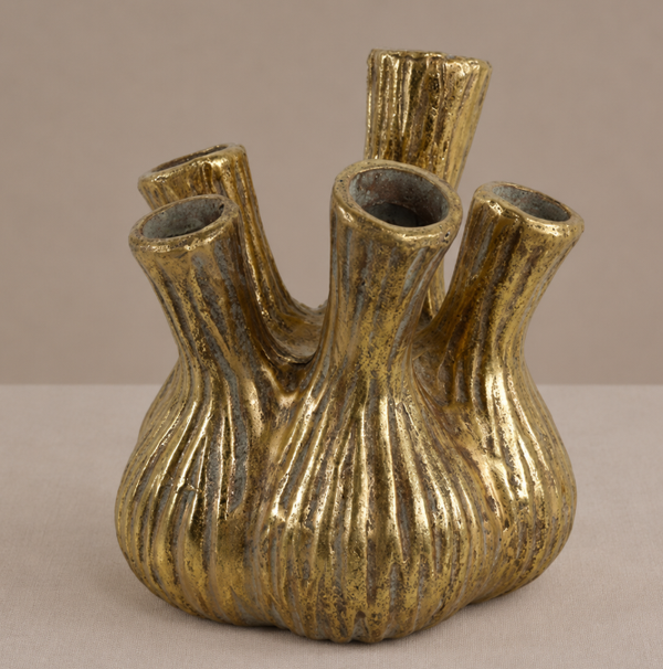 Toetervaas Goud | 17x17x19,5CM