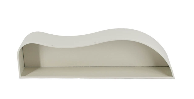 Wandrek Organisch Beige | 60x11x16.5cm