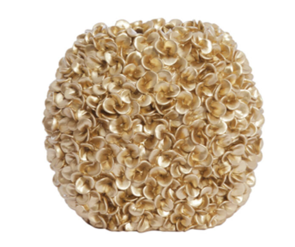 Luxe Bloemenvaas Goud | Ovaal | 31,5x17x28 cm