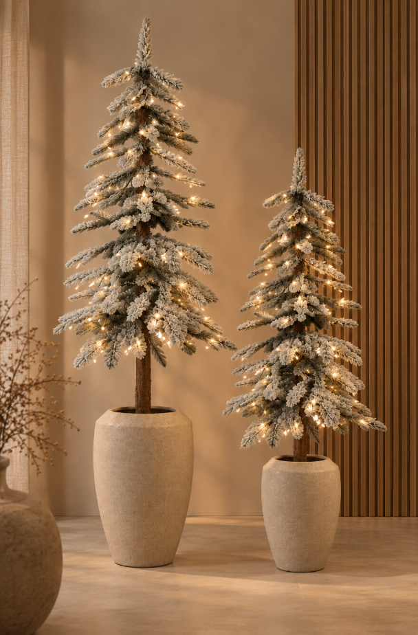 PRE ORDER Complete Set Japandi Kerstbomen Inclusief Pot