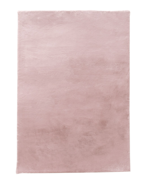 Vloerkleed Fluffy Rechthoek | Roze | 170x240cm