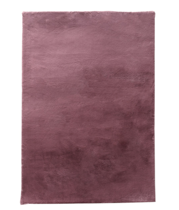 Vloerkleed Fluffy Rechthoek | Burgundy | 170x240cm