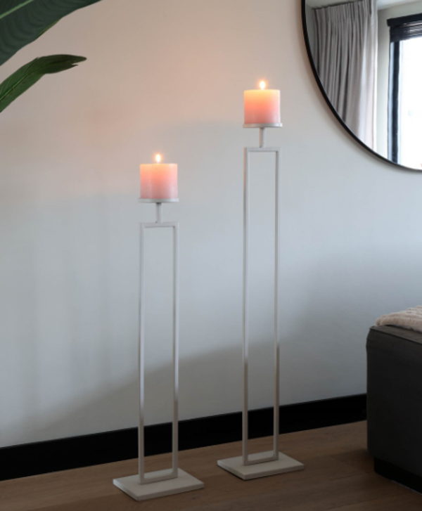 Vloer Kandelaar Ivory Concordia | Vase The World | in 2 maten