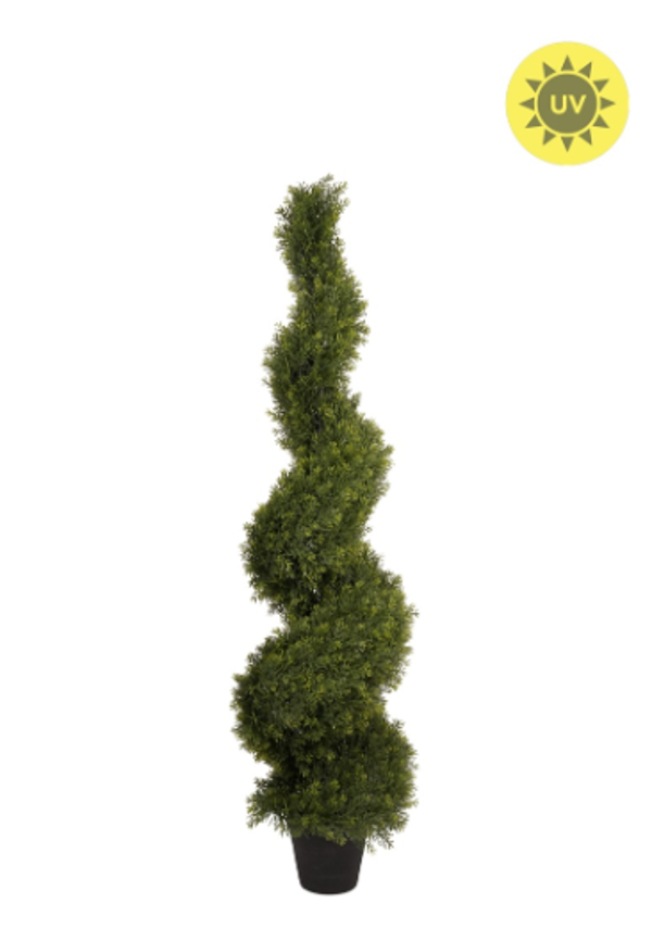 Kunst Cedar Tree Spiral UV – 160 cm | UV Bestendige Kunstboom