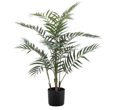 Kunst Chamaedorea Palm UV in Pot – 90 cm | UV Bestendige Kunstpalm