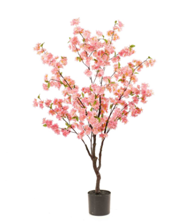 Kunst Blossom Cherry Tree Roze – 135 cm | Luxe Bloesemboom