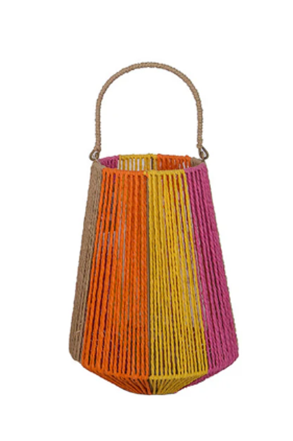 Lantaarn Multi Colour Tropical | 25x33cm