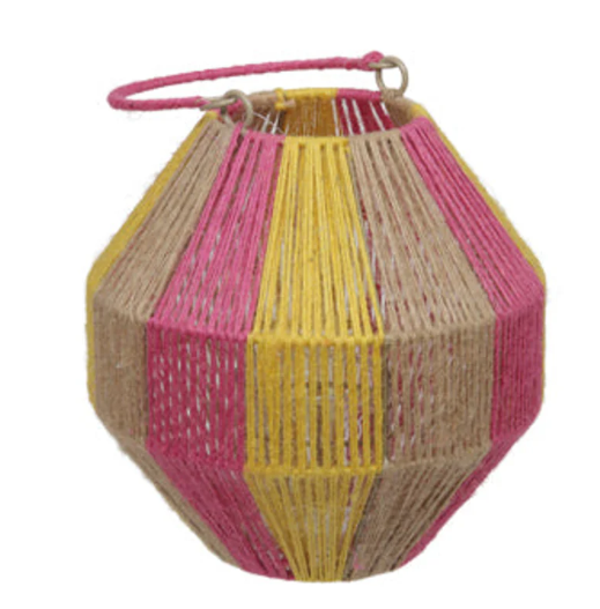Lantaarn Multi Colour Tropical | 21x21cm