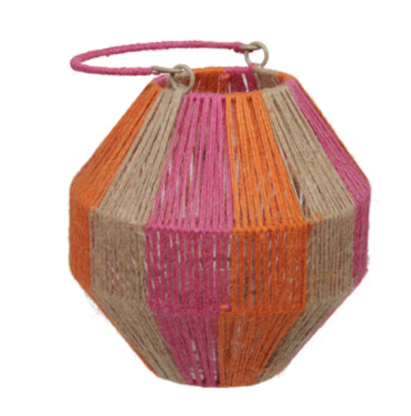 Lantaarn Multi Colour Tropical | 21x21cm