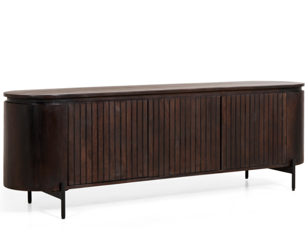 TV-Meubel Mokka – Donkerbruin Walnoot