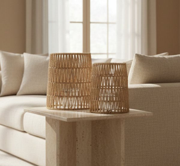 Rotan Lantaarn 'Miramar' | Verkrijgbaar in 2 maten