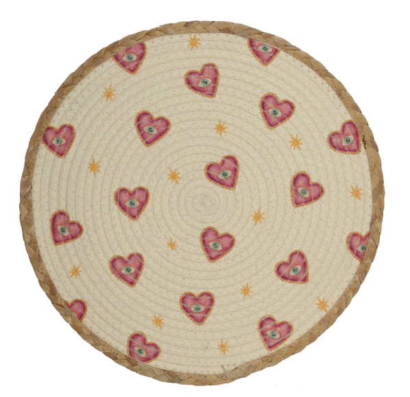 Placemat 'Heart' | 38x38cm