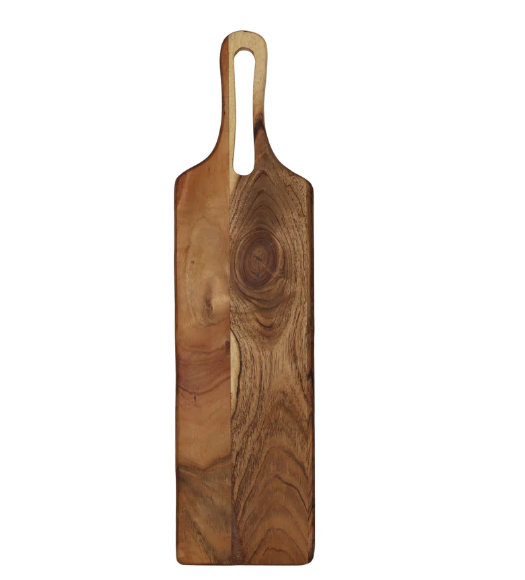 Snij / Borrelplank | Bruin Hout | 57.8x15.3x1.5cm