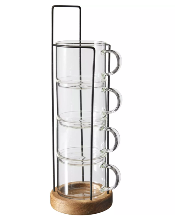 Drinkglas Set Op Standaard | 280ml