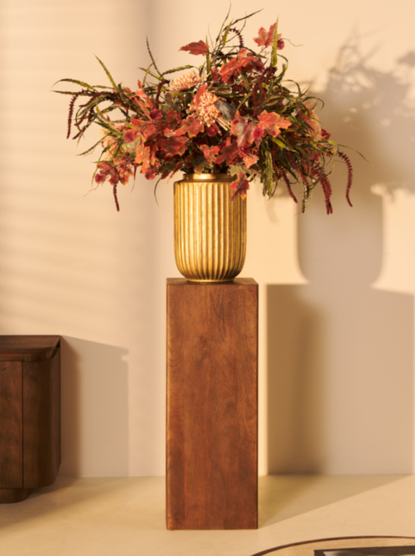 Plantenstandaard Bora – 80cm Bruin | Zuil