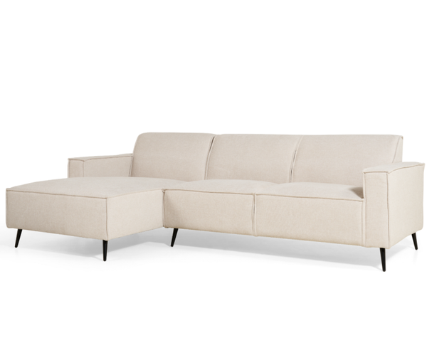 Hoekbank Kate Links – Linnen Beige