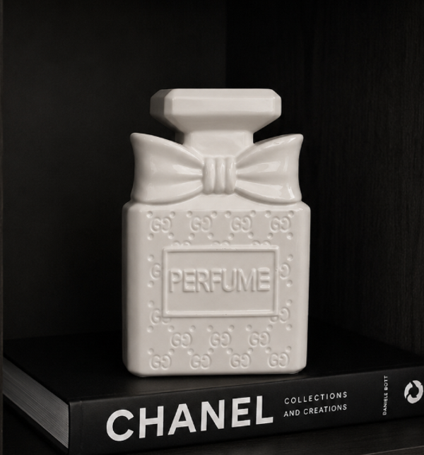 Parfum Fles Vaas | Ivory | B15xH24xD8cm