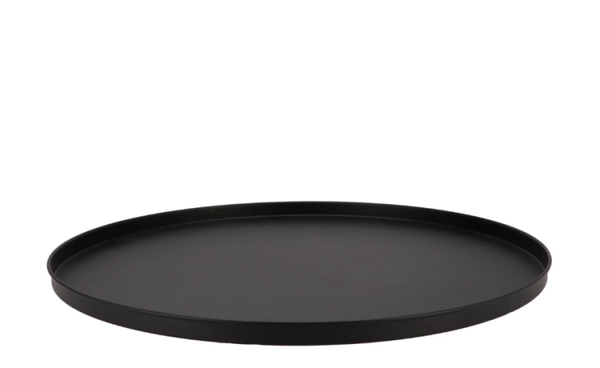 Rond Dienblad Decoratief | Zwart | In verschillende maten