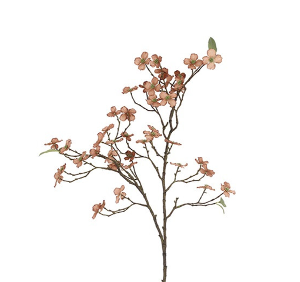 PRE ORDER Zijden Bloemen 'Cornus' | Bruin | 87cm