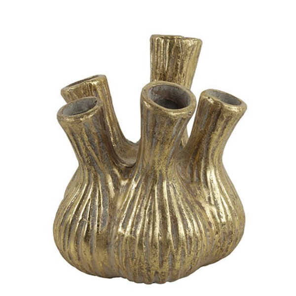 PRE ORDER Toetervaas Goud | 17x17x19,5CM