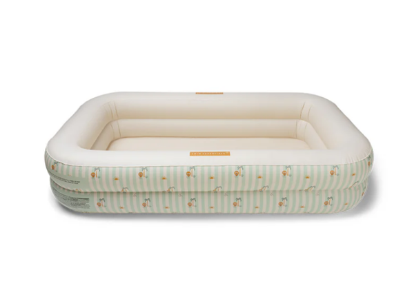 Beige Zwembad Opblaasbaar | Groen Beige | 211 x 132 x 46 cm