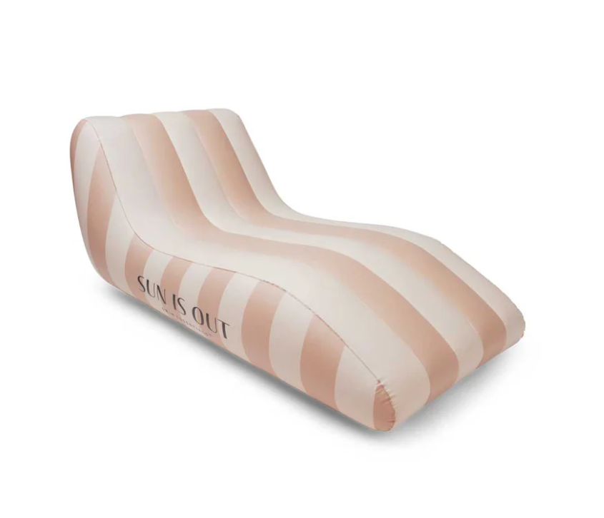 Premium Lounge Luchtbed Zwembad - Beige - Saint Tropez