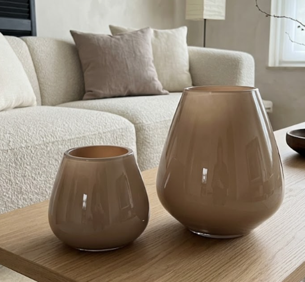 Tasman Windlichten | Shine Sand | Set van 2