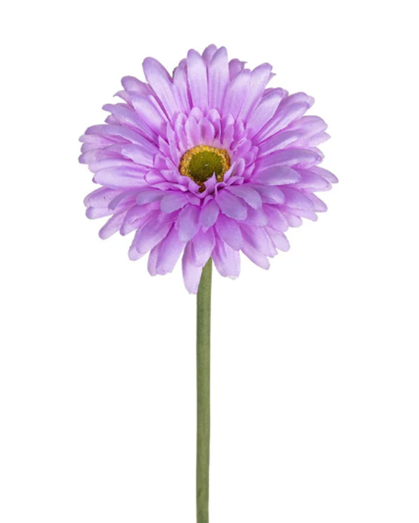 Kunstbloem Gerbera | Lila | 59cm