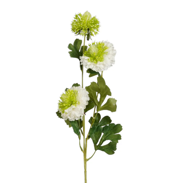 Kunstbloem Real Touch Pom | Creme | 78cm