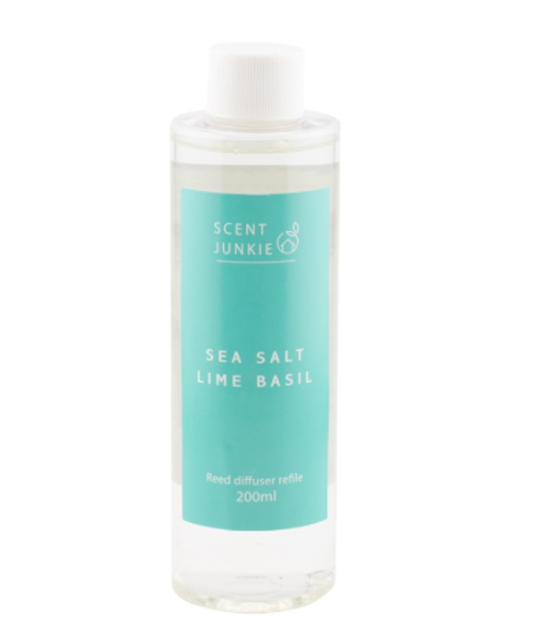 Geurstokjes Refill | Sea Salt Basil | 200ml