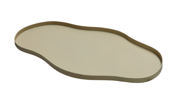 Dienblad 'Bauru' | Beige | Vase The World | In 2 maten