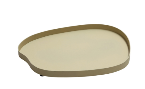 Organische Vorm Dienblad 'Bariri' | Beige | Vase The World | In 2 maten
