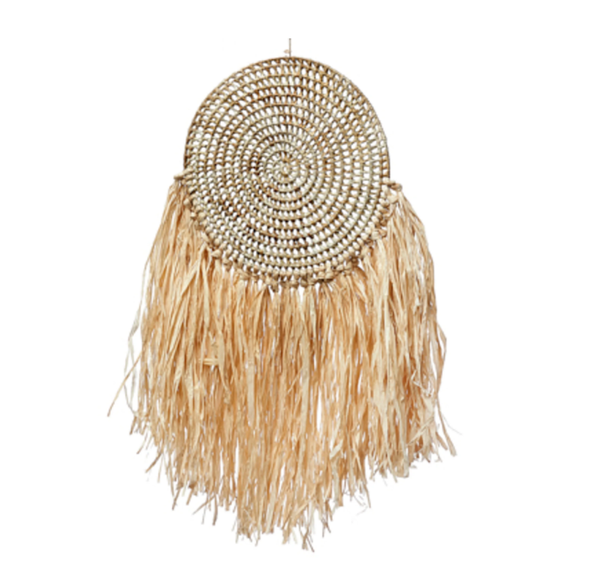 Wanddecoratie Raffia | 35x80cm