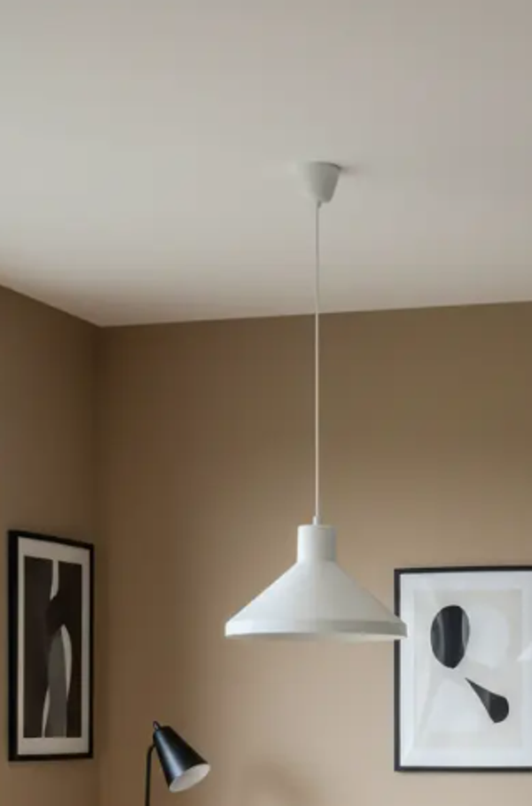 Witte Strakke Hanglamp