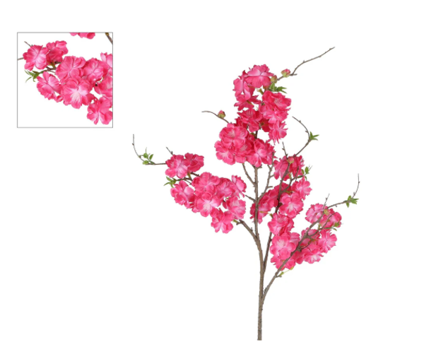 Kunstbloemen Cherry Blossom Fuchsia | 95cm