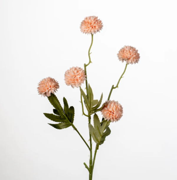 Kunsttak Mini Pom Pom Peach | 51cm