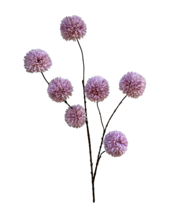 Kunsttak Pom Pom Lila | 98cm