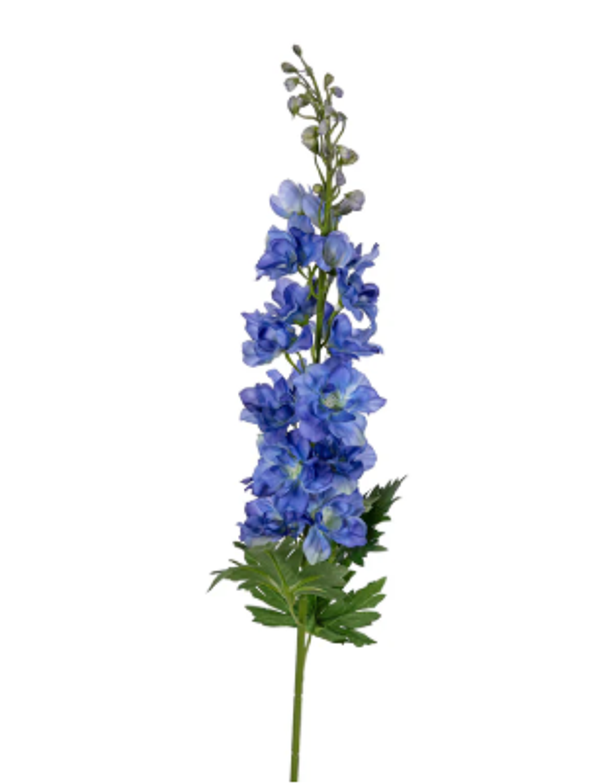 Kunstbloem Delphinium Blauw | 78cm