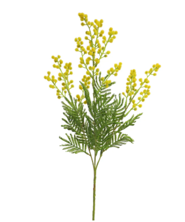 Kunstbloemen Mimosa Geel | 68cm