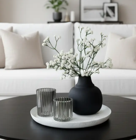 Tafeldecoratie Set ‘Black & White’