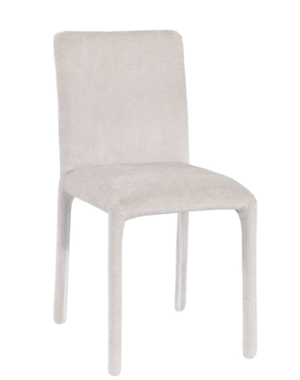 Eetkamerstoel ‘Maja’ | Beige | Volledig Gestoffeerd | 55x44x85 cm