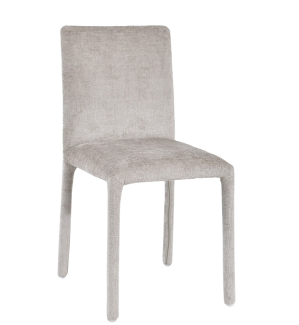 Eetkamerstoel ‘Maja’ | Taupe | Volledig Gestoffeerd | 55x44x85 cm
