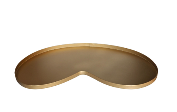 Dienblad 'Bauru' | Goud | Vase The World | In 2 maten